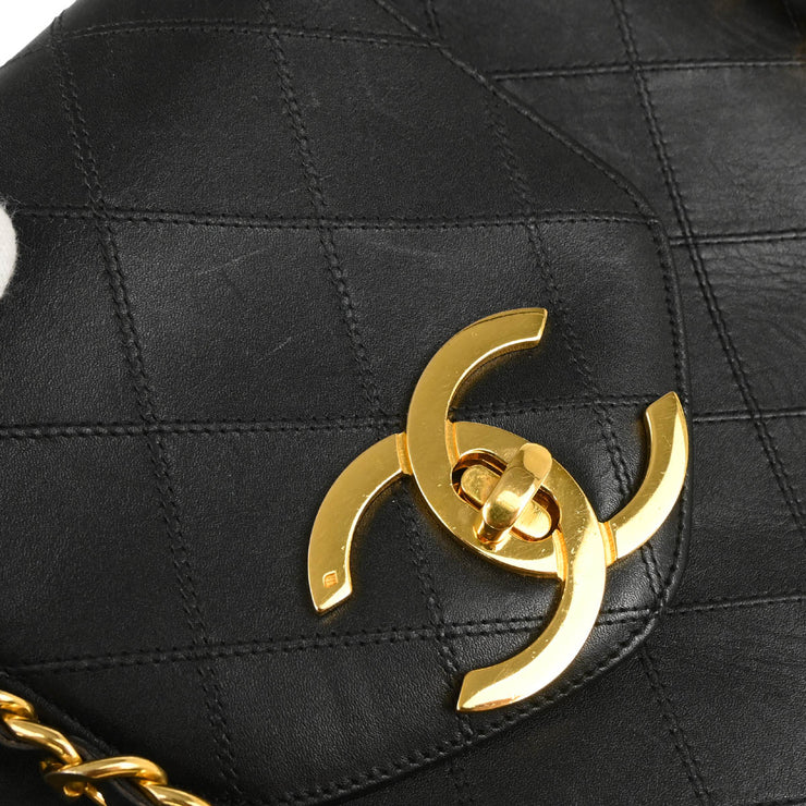 Chanel Black Lambskin Bicolore Supermodel Shoulder Bag