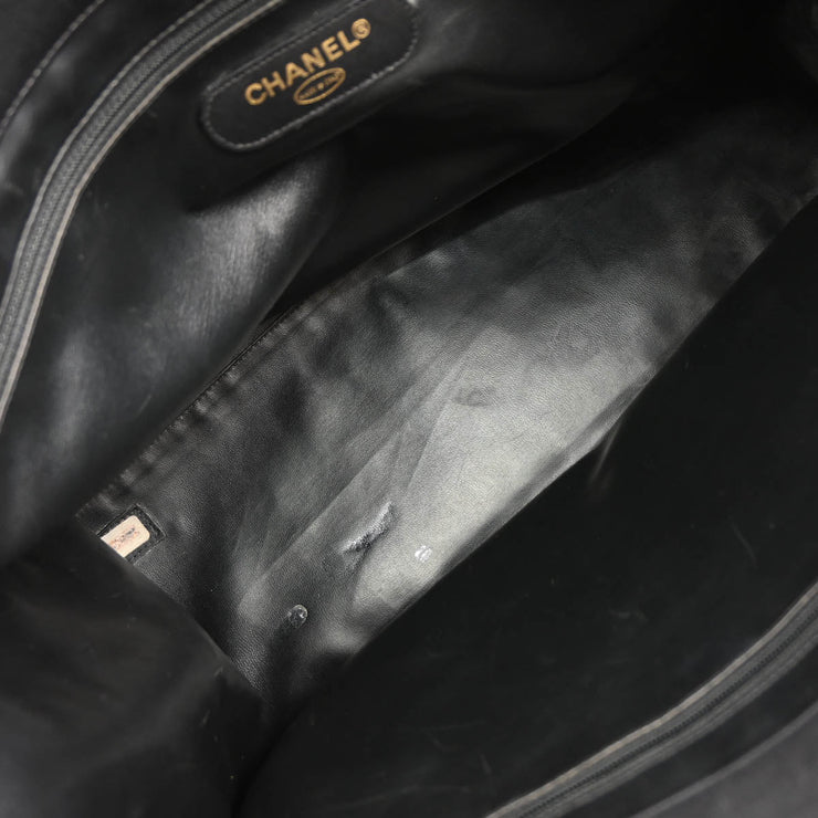 Chanel Black Lambskin Bicolore Supermodel Shoulder Bag
