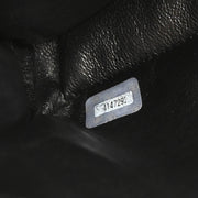 Chanel 1996-1997 Black Lambskin Double Sided Classic Flap Shoulder Bag