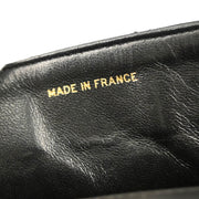 Chanel 1996-1997 Black Lambskin Top Handle Handbag