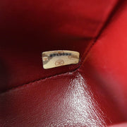 Chanel 1991-1994 Black Lambskin Vertical Stitch Single Flap Shoulder Bag