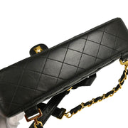 Chanel 1994-1996 Black Lambskin Backpack