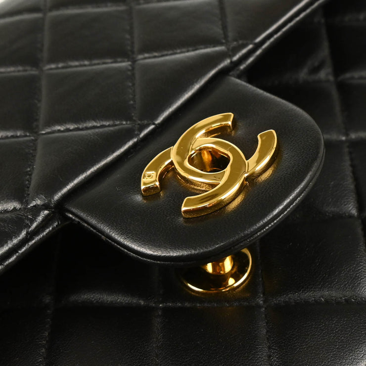 Chanel 1994-1996 Black Lambskin Backpack