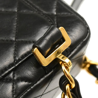 Chanel 1994-1996 Black Lambskin Backpack