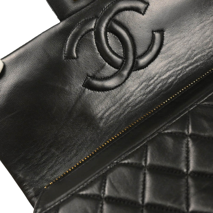 Chanel 1994-1996 Black Lambskin Backpack