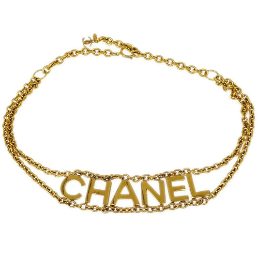 Chanel CC Gold Chain Belt Small Good