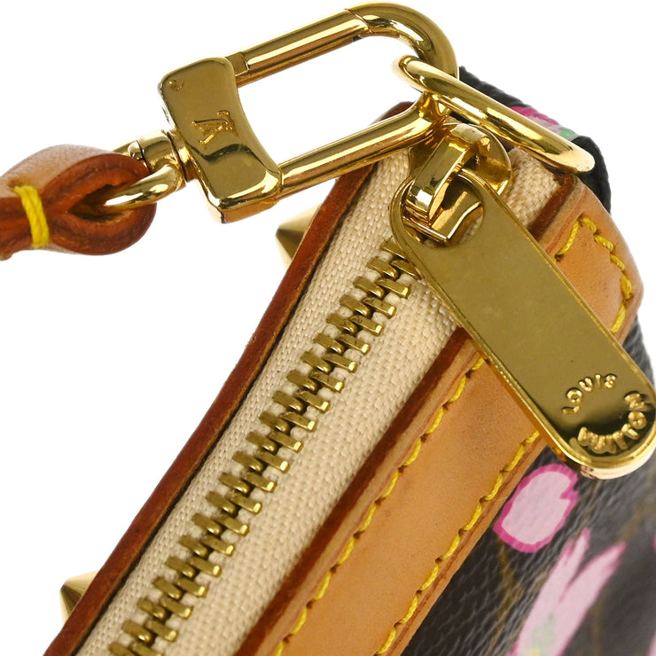 Louis Vuitton 2003 Cherry Blossom Pochette Accessoires Handbag M92006