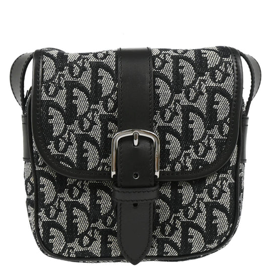 Christian Dior 2003 Black Trotter Shoulder Bag