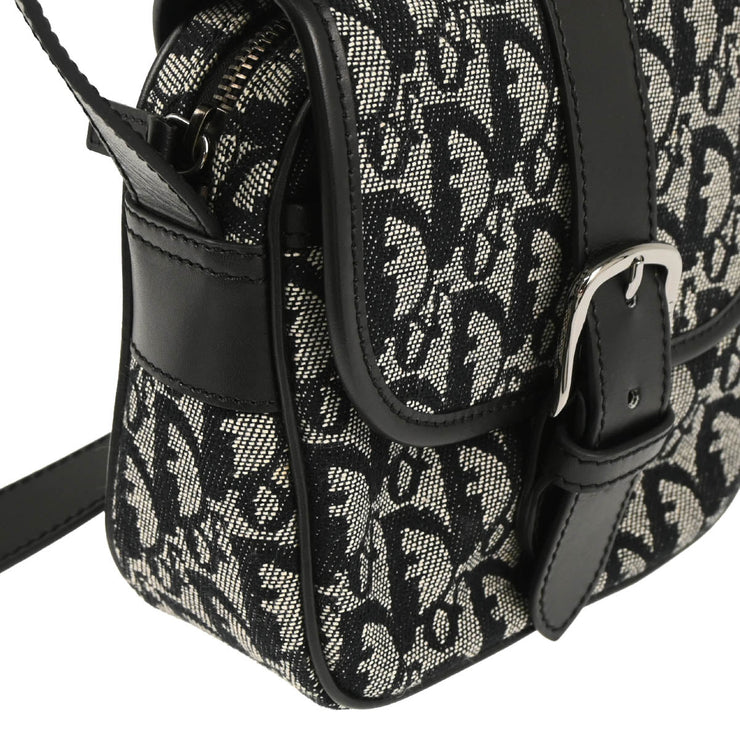 Christian Dior 2003 Black Trotter Shoulder Bag