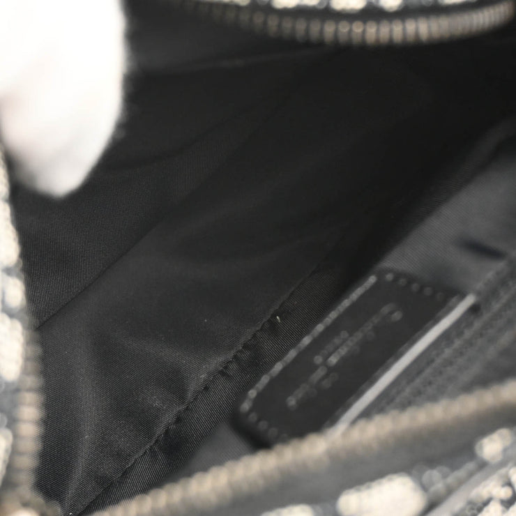 Christian Dior 2003 Black Trotter Shoulder Bag