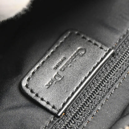 Christian Dior 2003 Black Trotter Shoulder Bag