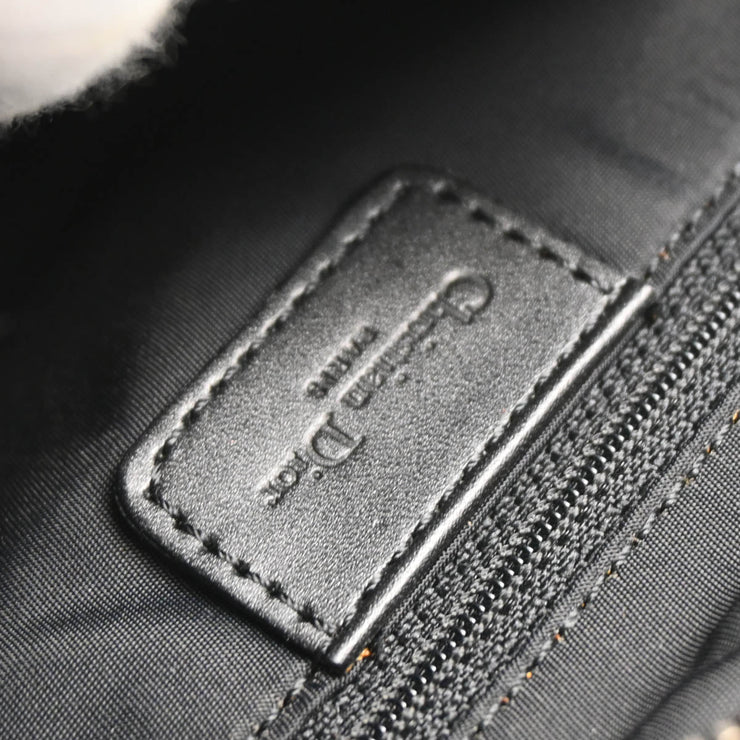 Christian Dior 2003 Black Trotter Shoulder Bag