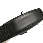 Christian Dior 2002 Black Leather Admit It Lace Up Hobo Handbag
