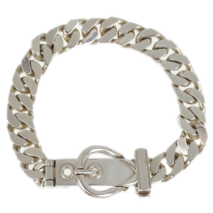 Hermes Boucle Sellier Chain Bracelet SV925