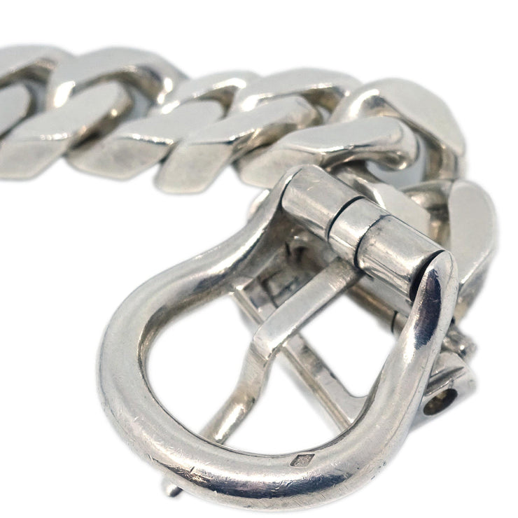 Hermes Boucle Sellier Chain Bracelet SV925