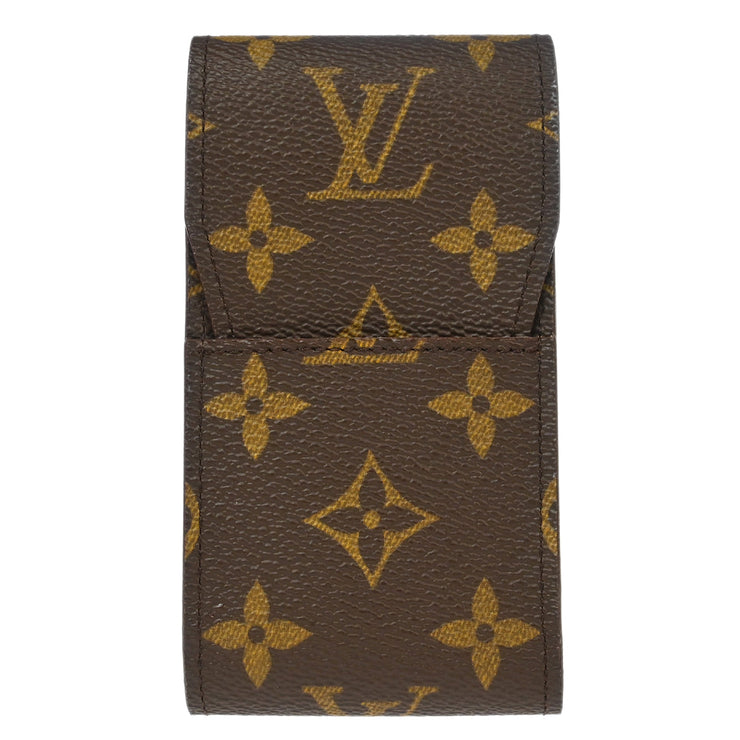 Louis Vuitton 1997 Monogram Etui Cigarette Case Small Good M63024