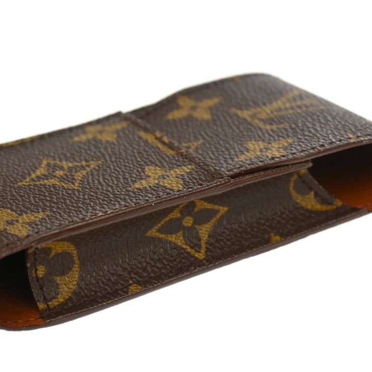 Louis Vuitton 1997 Monogram Etui Cigarette Case Small Good M63024
