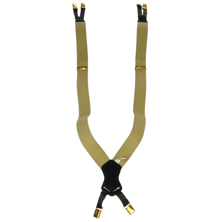 Chanel Suspenders Beige Small Good