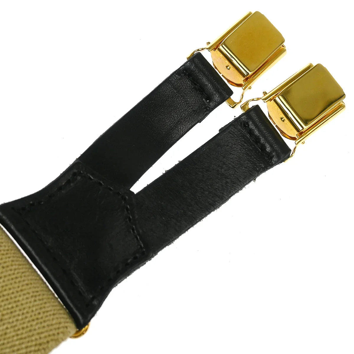 Chanel Suspenders Beige Small Good
