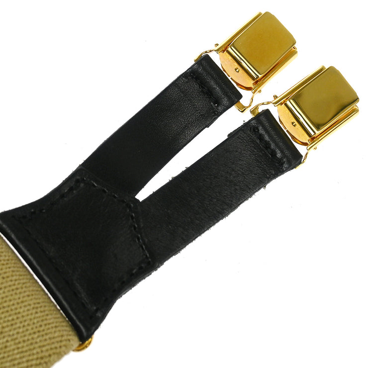 Chanel Suspenders Beige Small Good