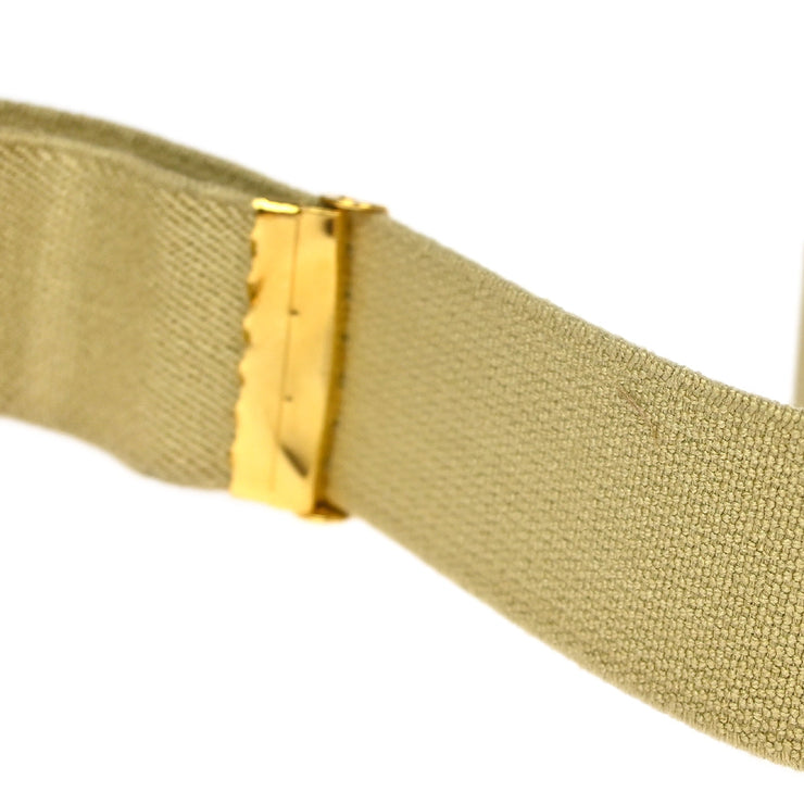 Chanel Suspenders Beige Small Good