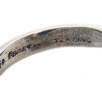 Tiffany & Co. Open Heart Ring Peretti Sterling #51 #11