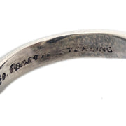 Tiffany & Co. Open Heart Ring Peretti Sterling #51 #11