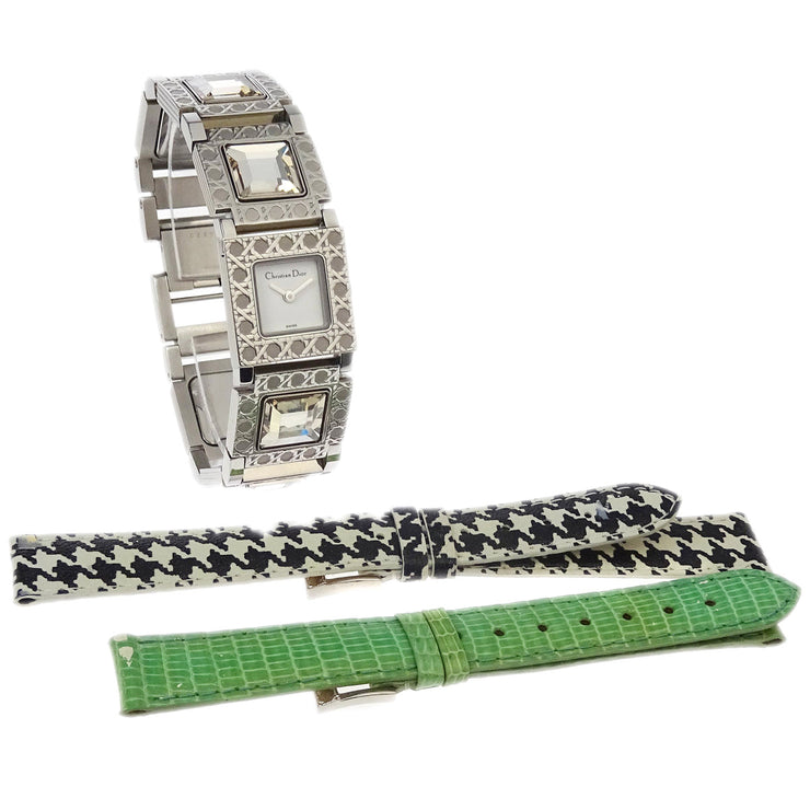 Christian Dior * D60-109 La Parisienne Quartz Watch Silver