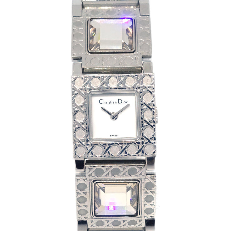 Christian Dior * D60-109 La Parisienne Quartz Watch Silver