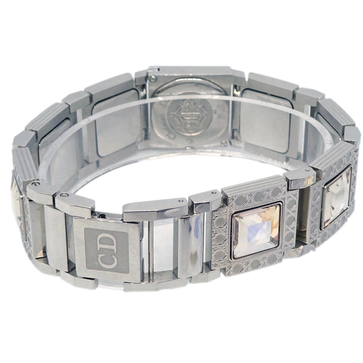 Christian Dior * D60-109 La Parisienne Quartz Watch Silver