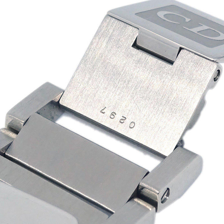 Christian Dior * D60-109 La Parisienne Quartz Watch Silver