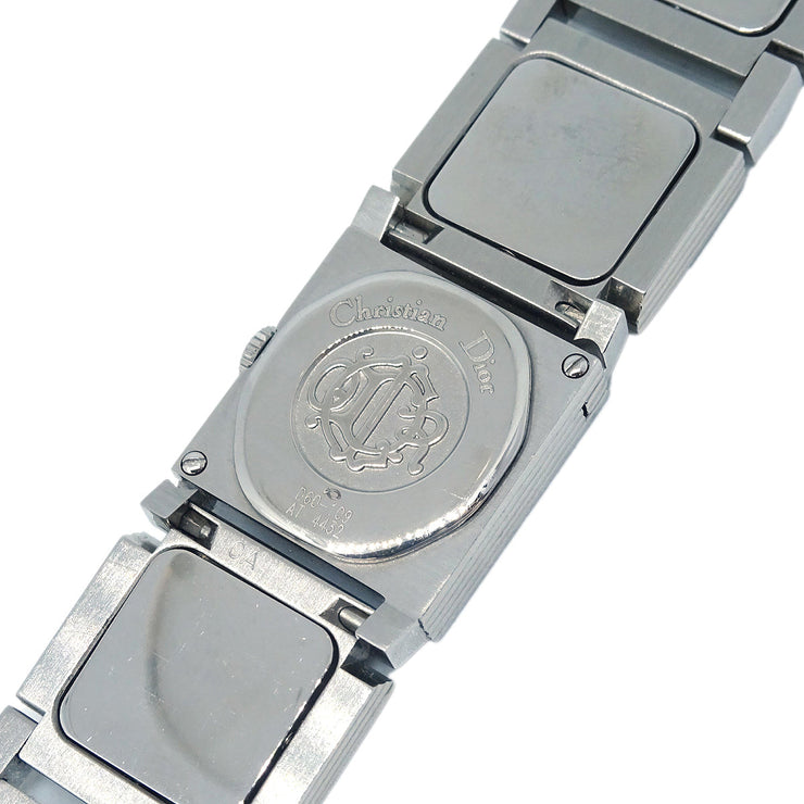 Christian Dior * D60-109 La Parisienne Quartz Watch Silver