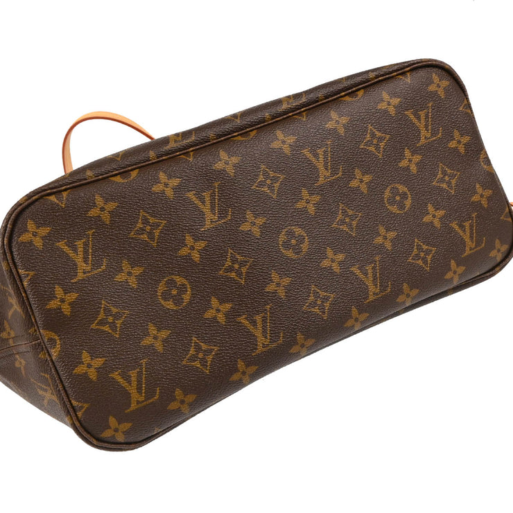 Louis Vuitton 2008 Monogram Neverfull MM Shoulder Tote Bag M40156