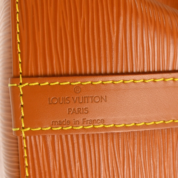 Louis Vuitton 1998 Brown Epi Petite Noe Bucket Shoulder Bag M44108