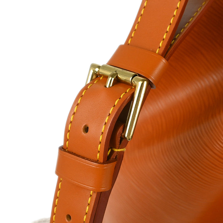 Louis Vuitton 1998 Brown Epi Petite Noe Bucket Shoulder Bag M44108