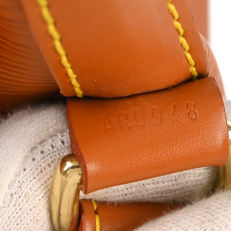 Louis Vuitton 1998 Brown Epi Petite Noe Bucket Shoulder Bag M44108