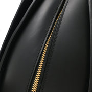 Louis Vuitton 2004 Black Epi Pont Neuf Handbag M52052