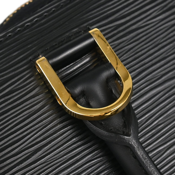 Louis Vuitton 2004 Black Epi Pont Neuf Handbag M52052