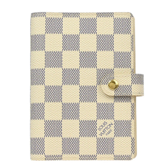 Louis Vuitton 2009 Damier Azur Agenda PM Note Book Cover R20706