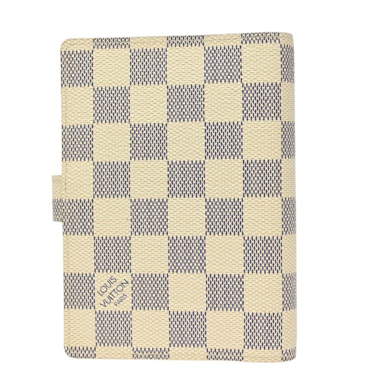 Louis Vuitton 2009 Damier Azur Agenda PM Note Book Cover R20706