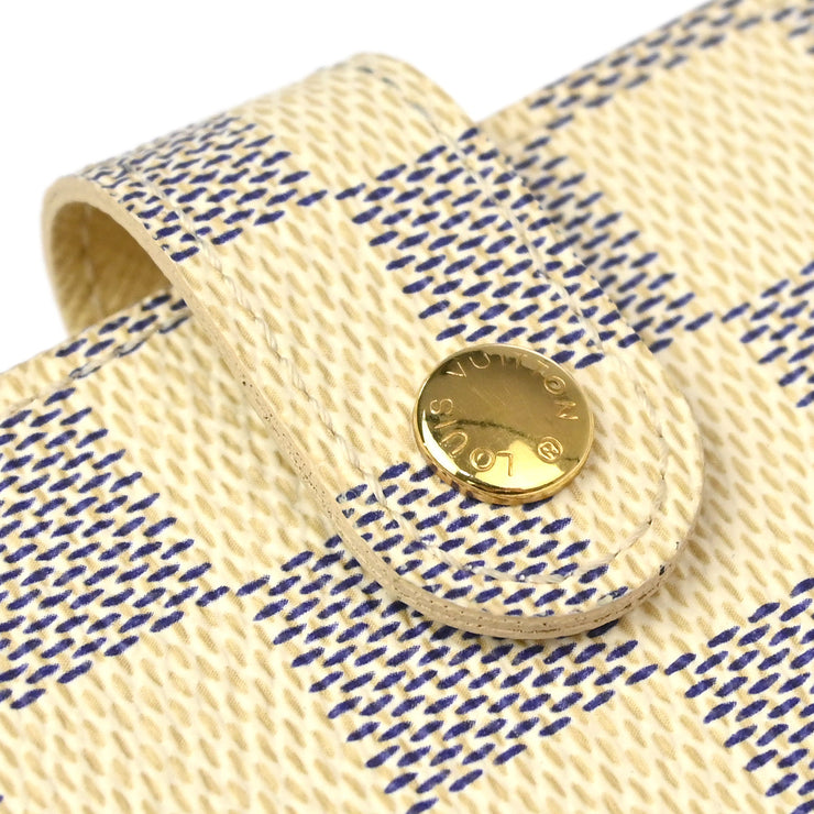 Louis Vuitton 2009 Damier Azur Agenda PM Note Book Cover R20706