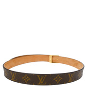 Louis Vuitton 2002 Monogram Ceinture Carre Belt M6800