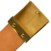 Louis Vuitton 2002 Monogram Ceinture Carre Belt M6800