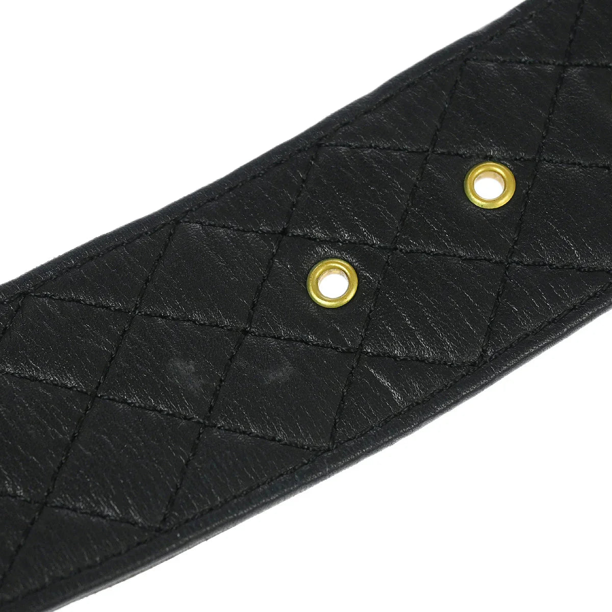 Chanel Black Lambskin Classic Flap Micro Bum Belt Bag 94A