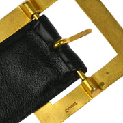 Chanel Black Lambskin Classic Flap Micro Bum Belt Bag 94A