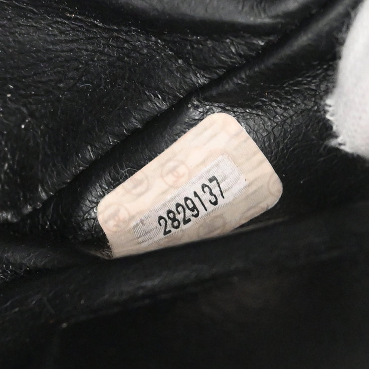 Chanel 1991-1994 Black Caviar Camera Bag Small