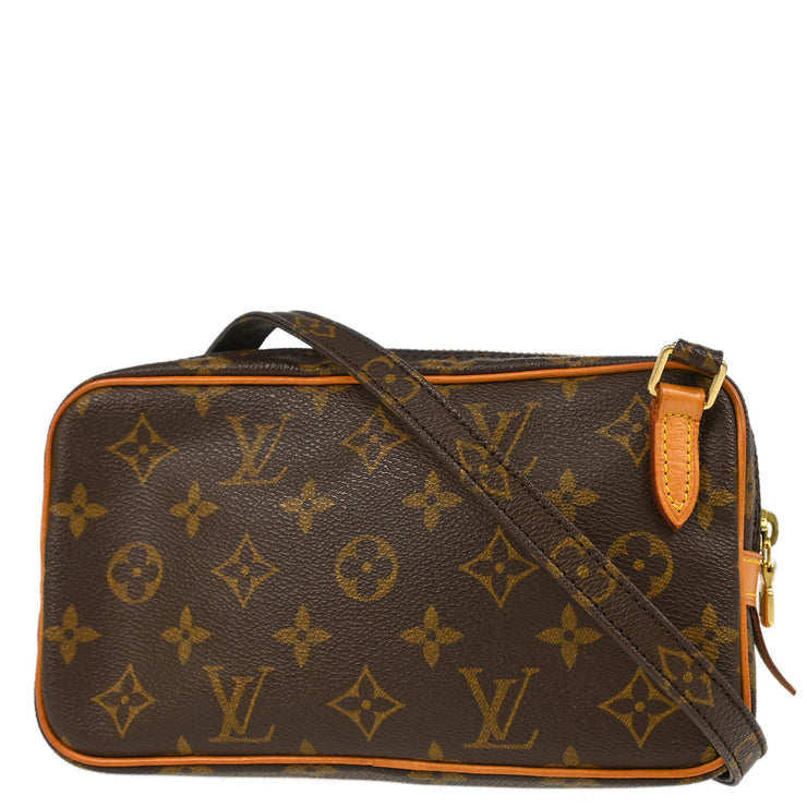 Louis Vuitton 2002 Monogram Marly Bandouliere Crossbody Bag M51828