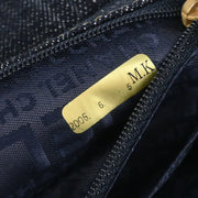 Chanel 2005-2006 Navy Denim Chain Shoulder Bag
