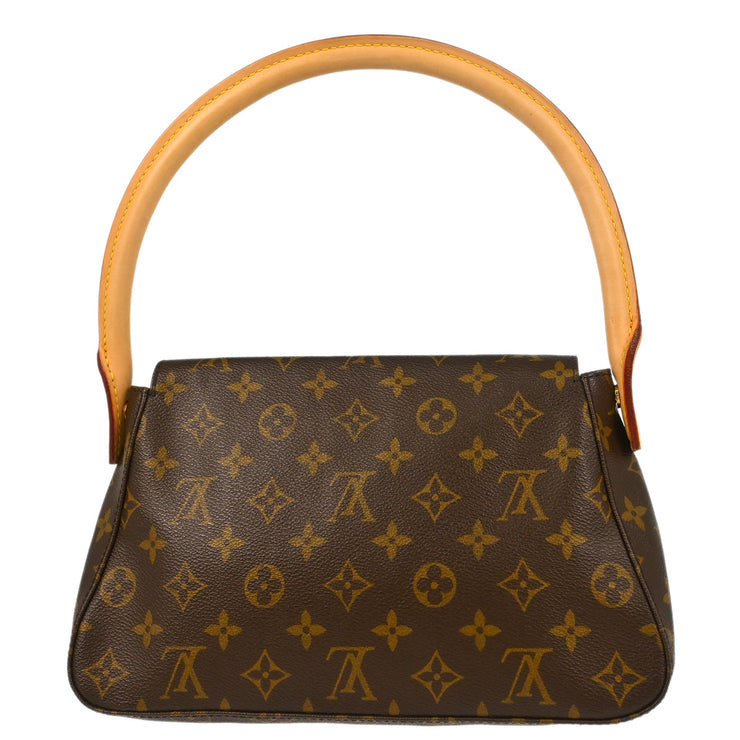Louis Vuitton 2005 Monogram Mini Looping Handbag M51147
