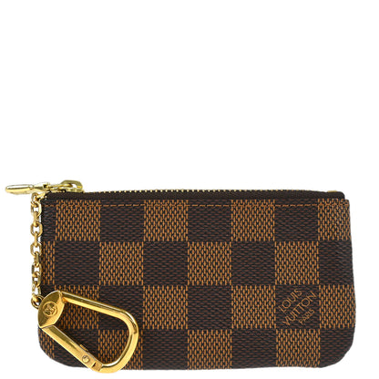 Louis Vuitton 2013 Damier Pochette Cles Coin Case Wallet Purse N62658
